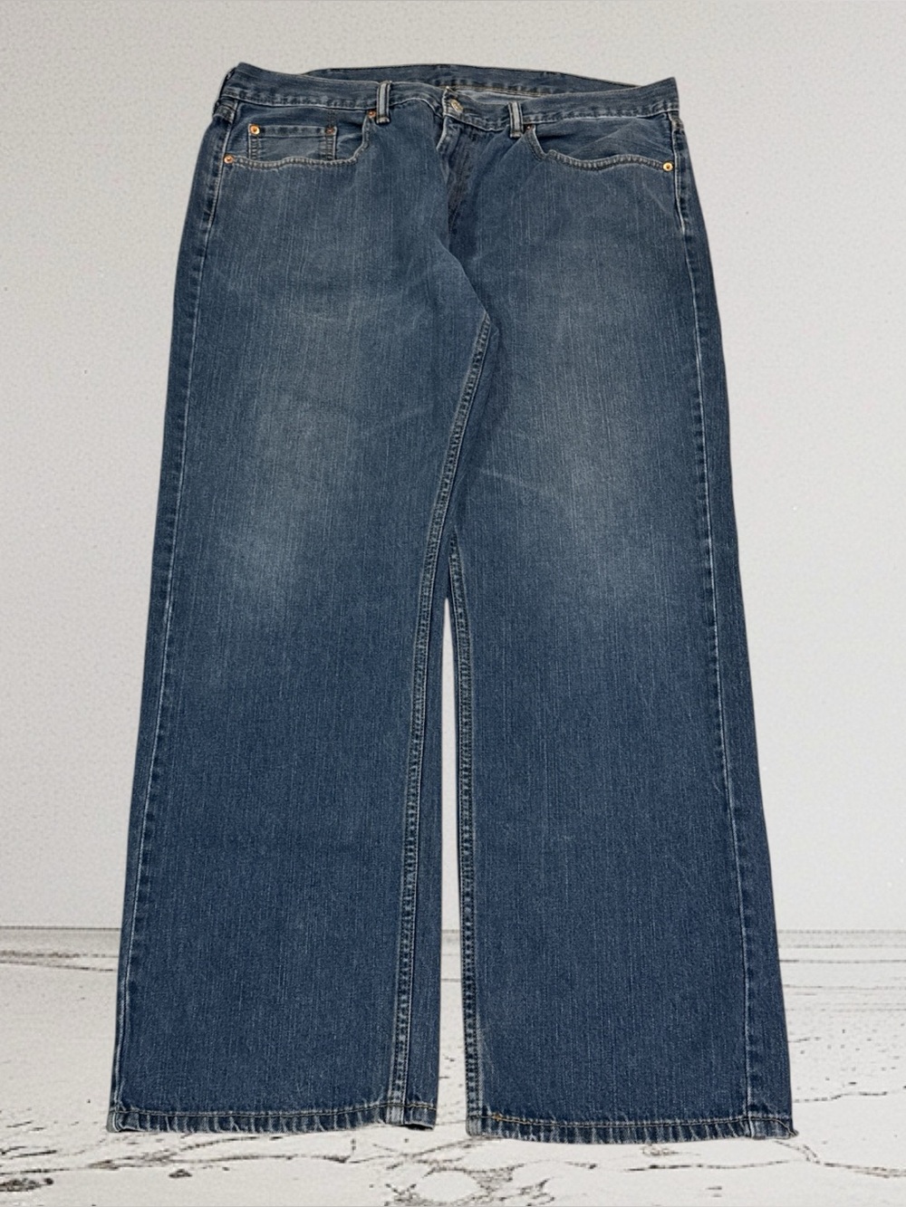 Levi's 559 Men’s Relaxed Straight Fit Denim Jeans Nice Wear Size 38x32